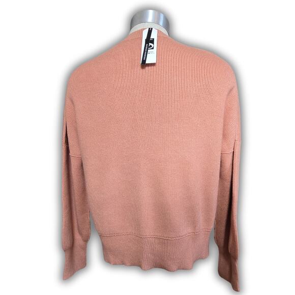 NWT Women's Small Oversized Drop Shoulder Side Split Sweater - Picture 3 of 8